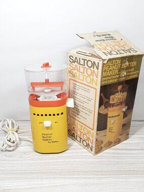 Parts or Repair, vintage Salton Peanut Butter Maker PB-2 nut TV movie prop 1970s